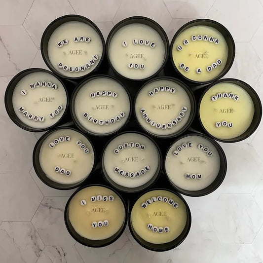 custom message candle
