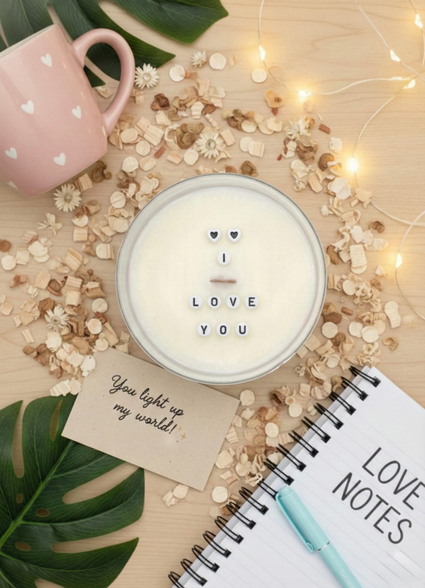 Gift Message Candle