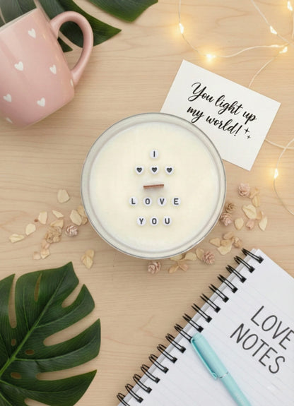 Gift Message Candle
